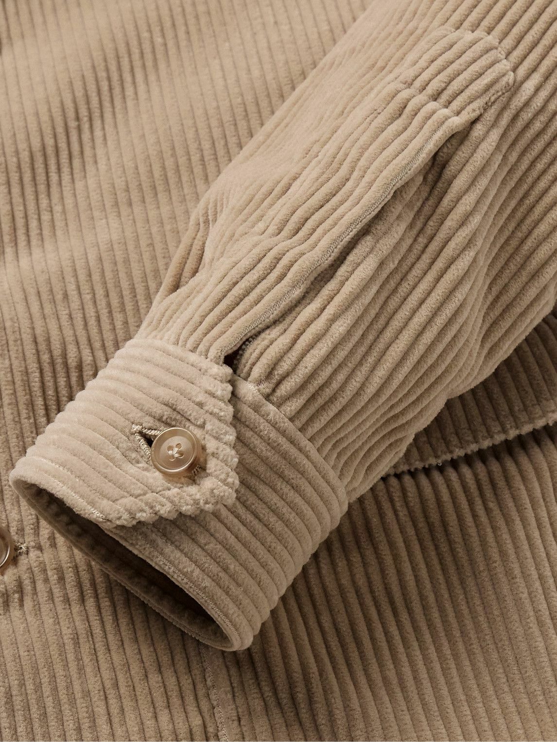 De Petrillo - Cotton-Corduroy Jacket - Neutrals