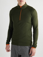 Kjus - Feel Stretch-Jersey Half-Zip Ski Mid-Layer - Green