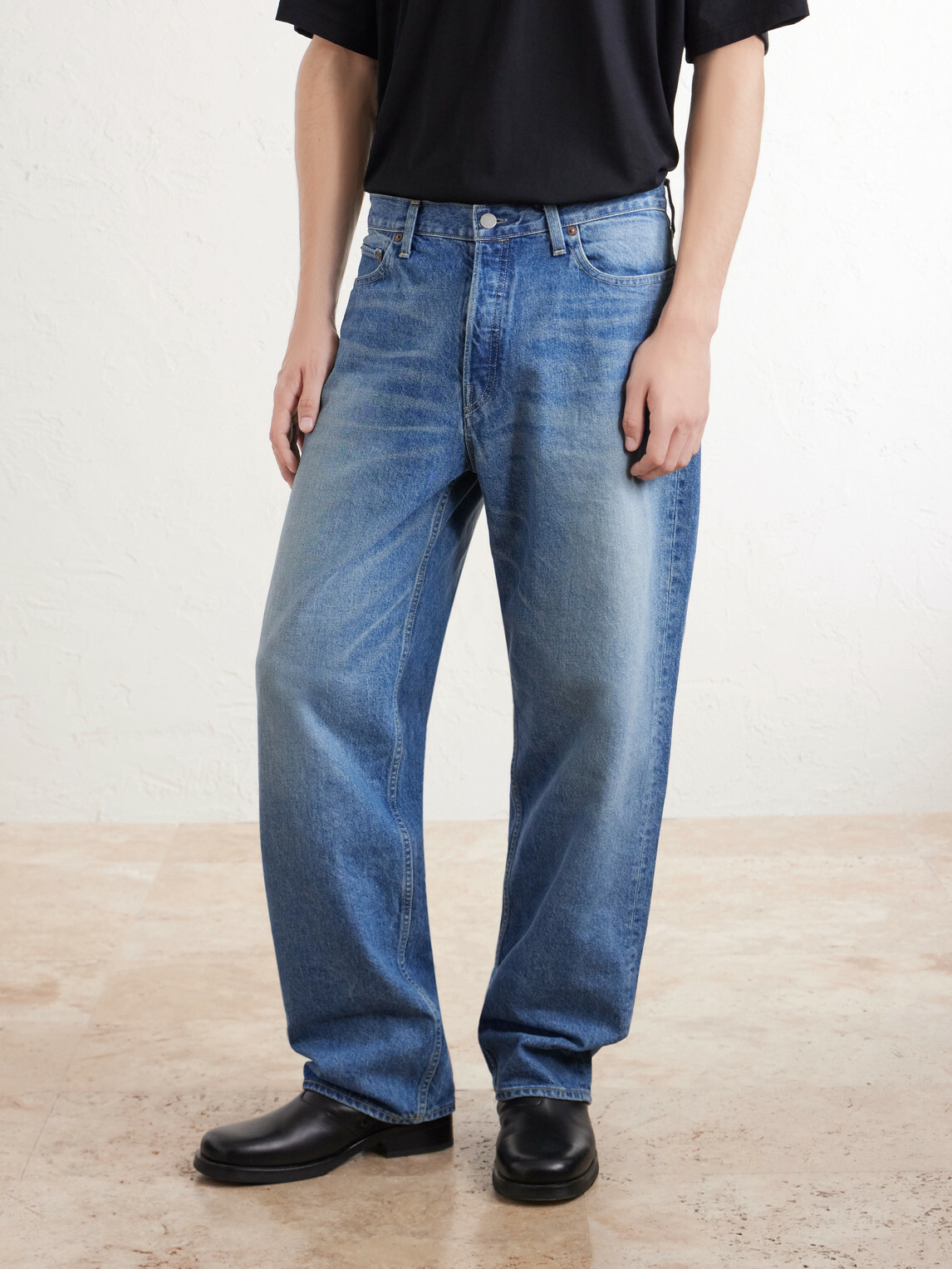 ssstein - Wide-Leg Jeans - Blue