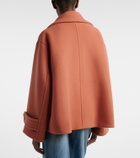 Chloé Oversized wool-blend peacoat