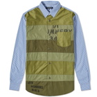 Comme des Garcons Homme Patchwork Military Shirt