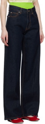 Molly Goddard Navy Joan Jeans