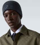 Gucci Double G ribbed-knit cashmere beanie