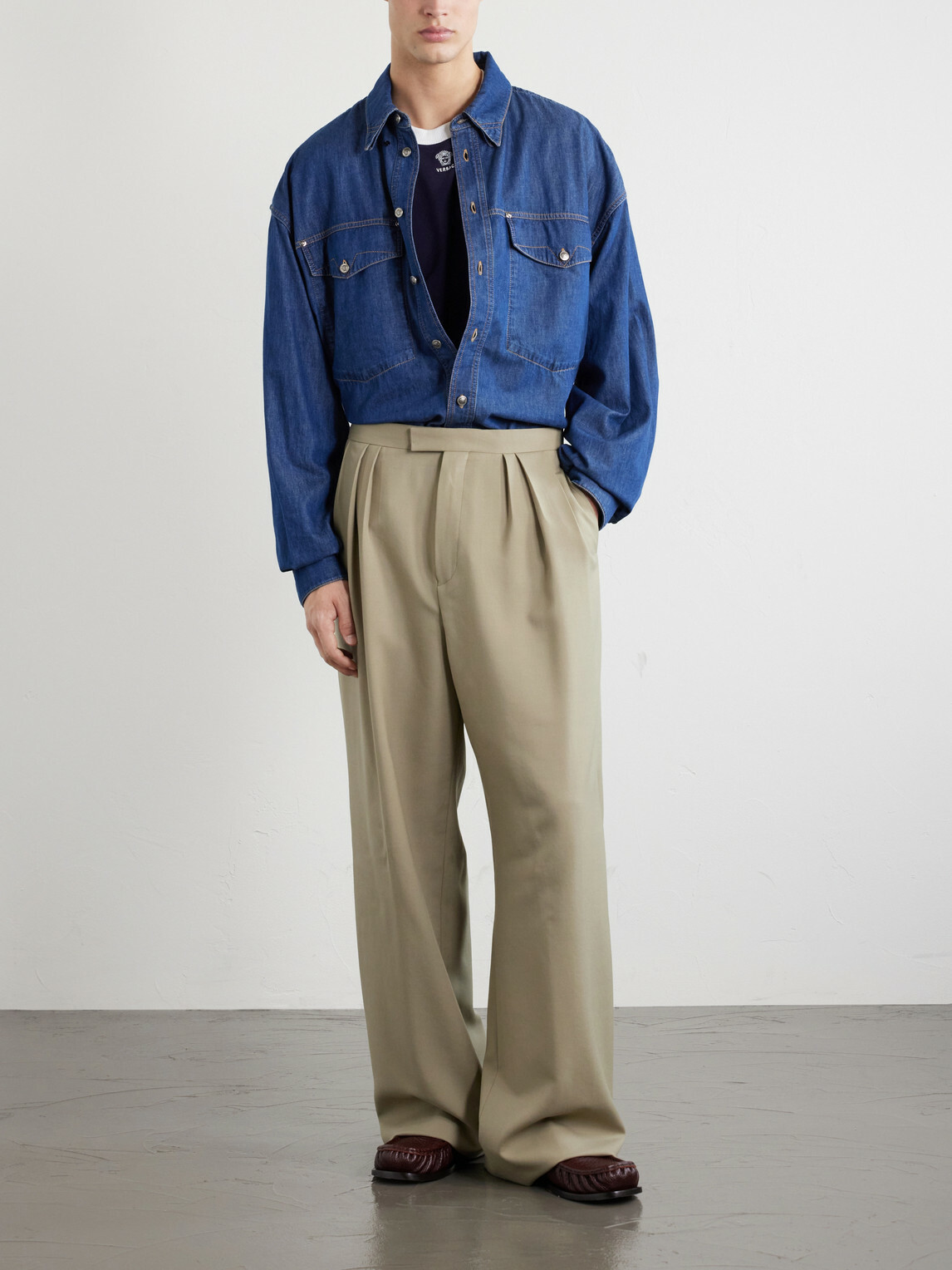 Versace - Denim Shirt - Blue