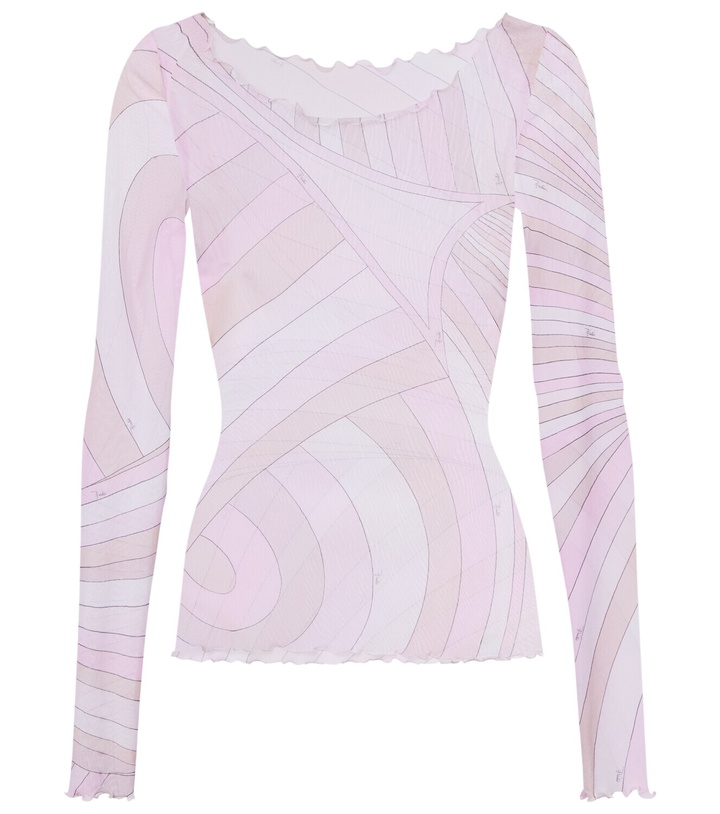 Photo: Pucci Iride tulle top