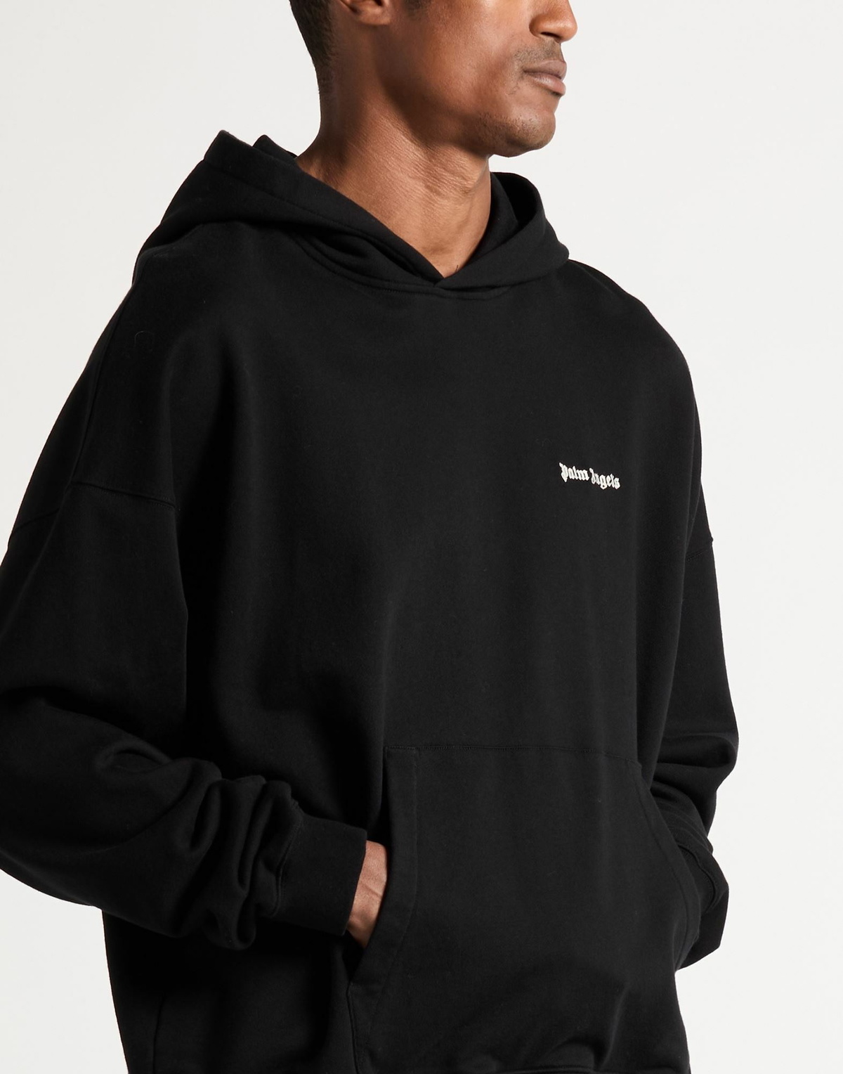 Palm Angels Mens Sweatshirt in Black