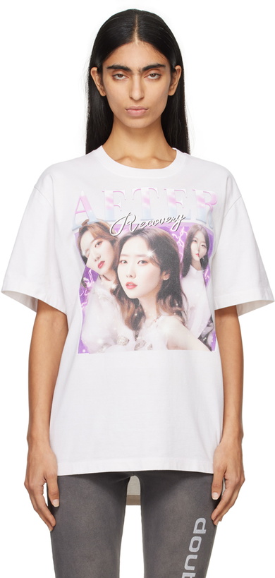 Photo: doublet White Before After Idol T-shirt