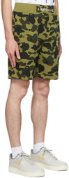 BAPE Green Camo Shorts