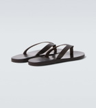 Ancient Greek Sandals Solon leather thong sandals