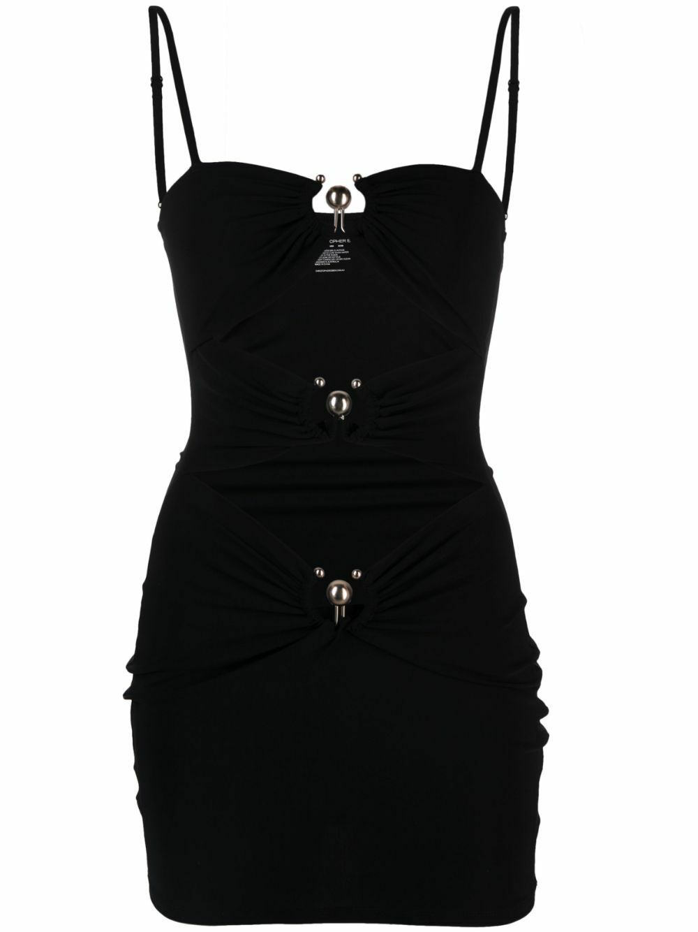 white christmas dresses Christopher Esber Slashed Knit Dress