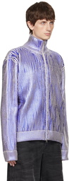 MM6 Maison Margiela Blue Striped Jacket