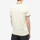 Fred Perry Authentic Men's Twin Tipped T-Shirt in Ice Cream