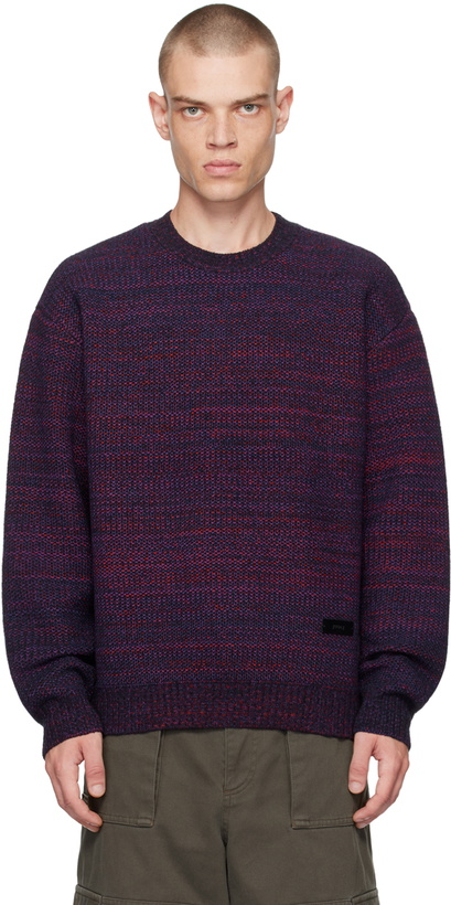 Photo: Juun.J Multicolor Crewneck Sweater
