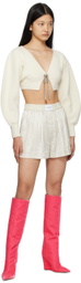 Alexander Wang Beige Boxer Shorts