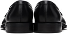 Ferragamo Black Gancini Ornament Loafers