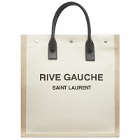 Saint Laurent Men's Rive Gauche NS Tote Bag in Natural