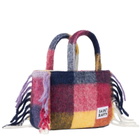 MC2 Saint Barth Colette Blanket Handbag With Check Print