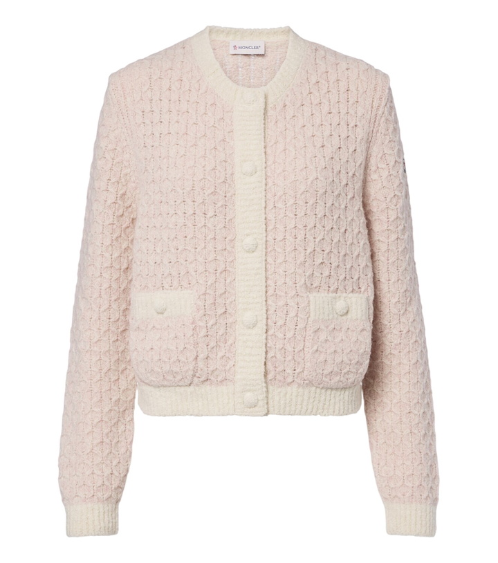 Photo: Moncler Wool and alpaca-blend cardigan