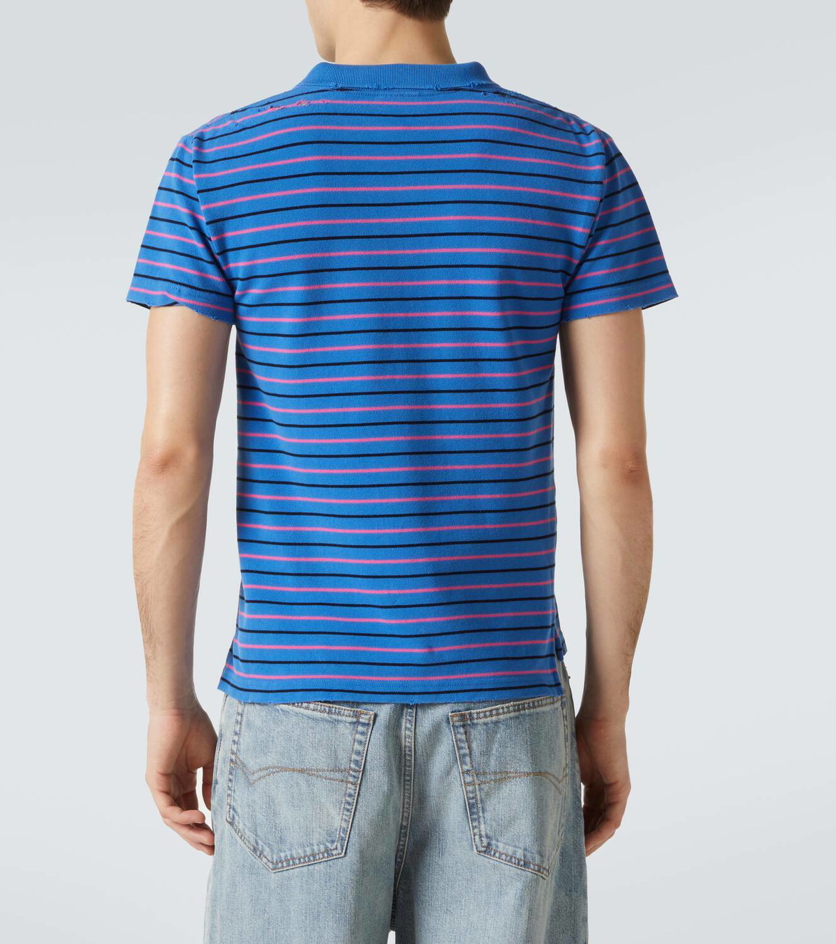 Balenciaga Laurel Classic cotton piqué polo shirt