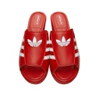 adidas LOTTA VOLKOVA Red Trefoil Heeled Sandals