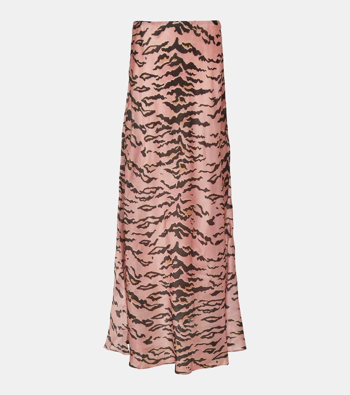 Zimmermann Matchmaker tiger-print silk maxi skirt Zimmermann