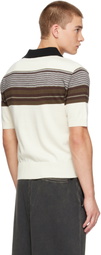 Entire Studios Off-White & Brown Leon Polo