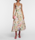 chinese dress ladies Floral Lace Mini Dress 12 / Floral Multi