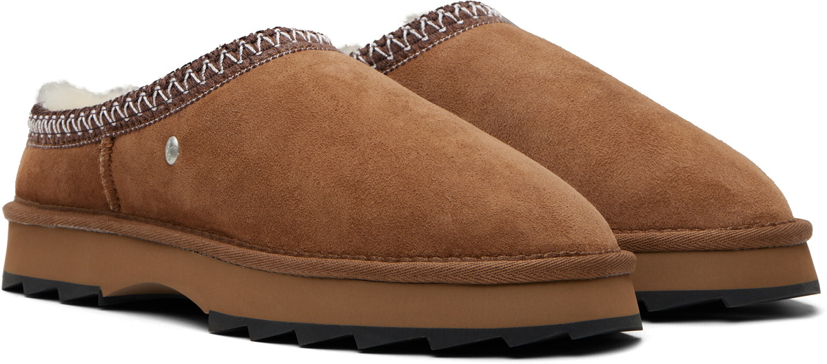 EMU Australia Brown Sharky Scuff Slippers