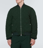 Burberry Quilted bomber jacket