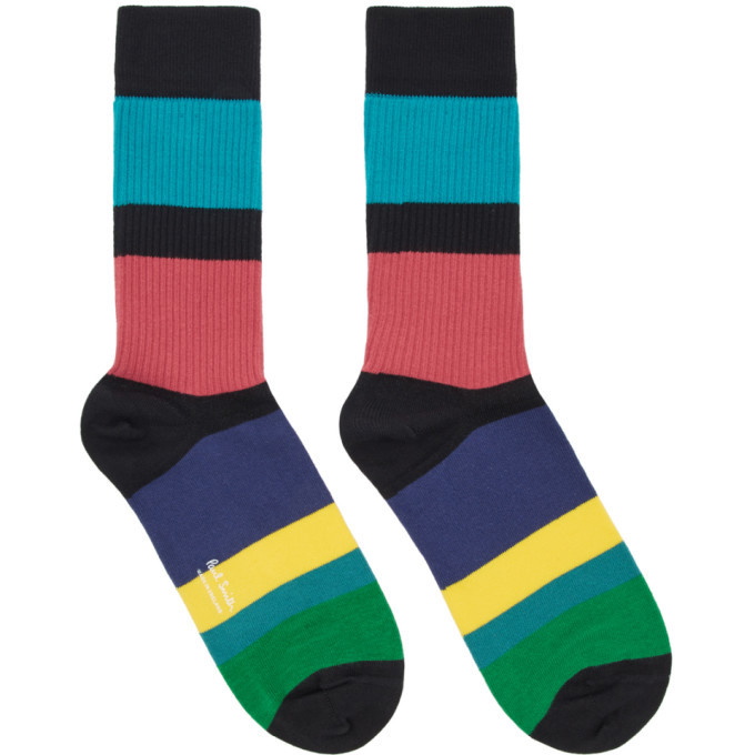 Photo: Paul Smith Multicolor Stripe Socks
