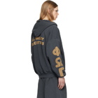 Fear of God ESSENTIALS Gray 90's Zip-Up Hoodie
