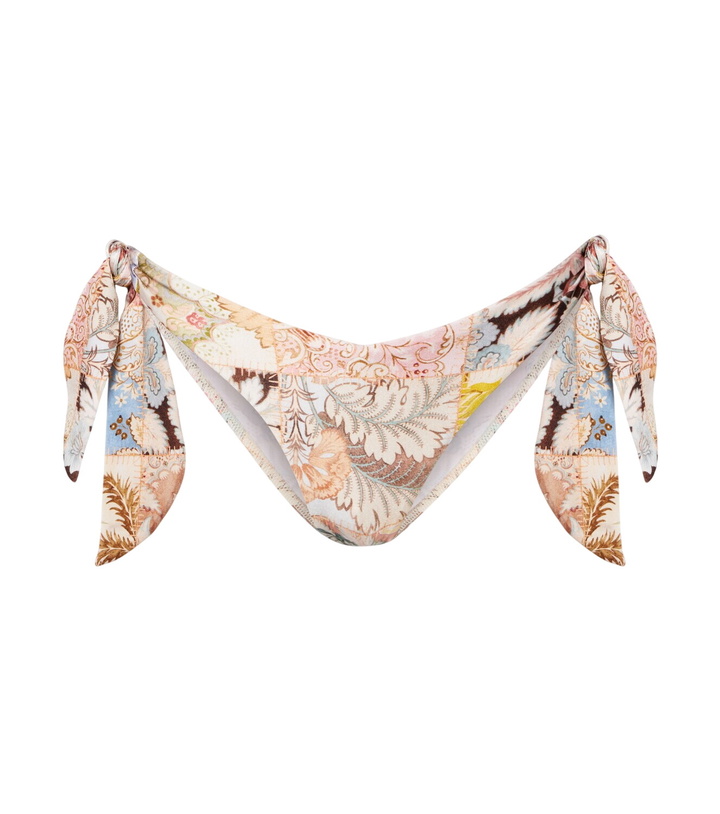 Photo: Zimmermann Daylight printed low-rise bikini bottoms