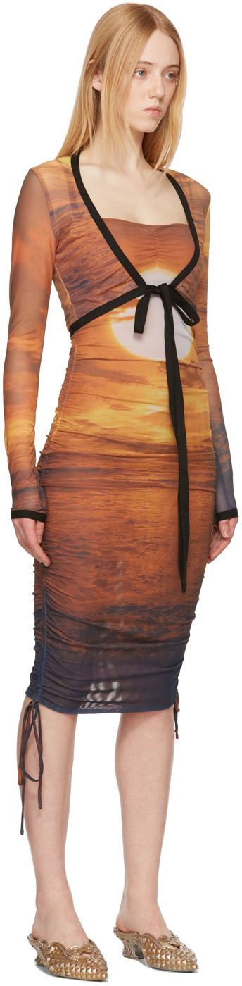 PRISCAVera Orange Wrap Sunset T-Shirt PRISCAVera 