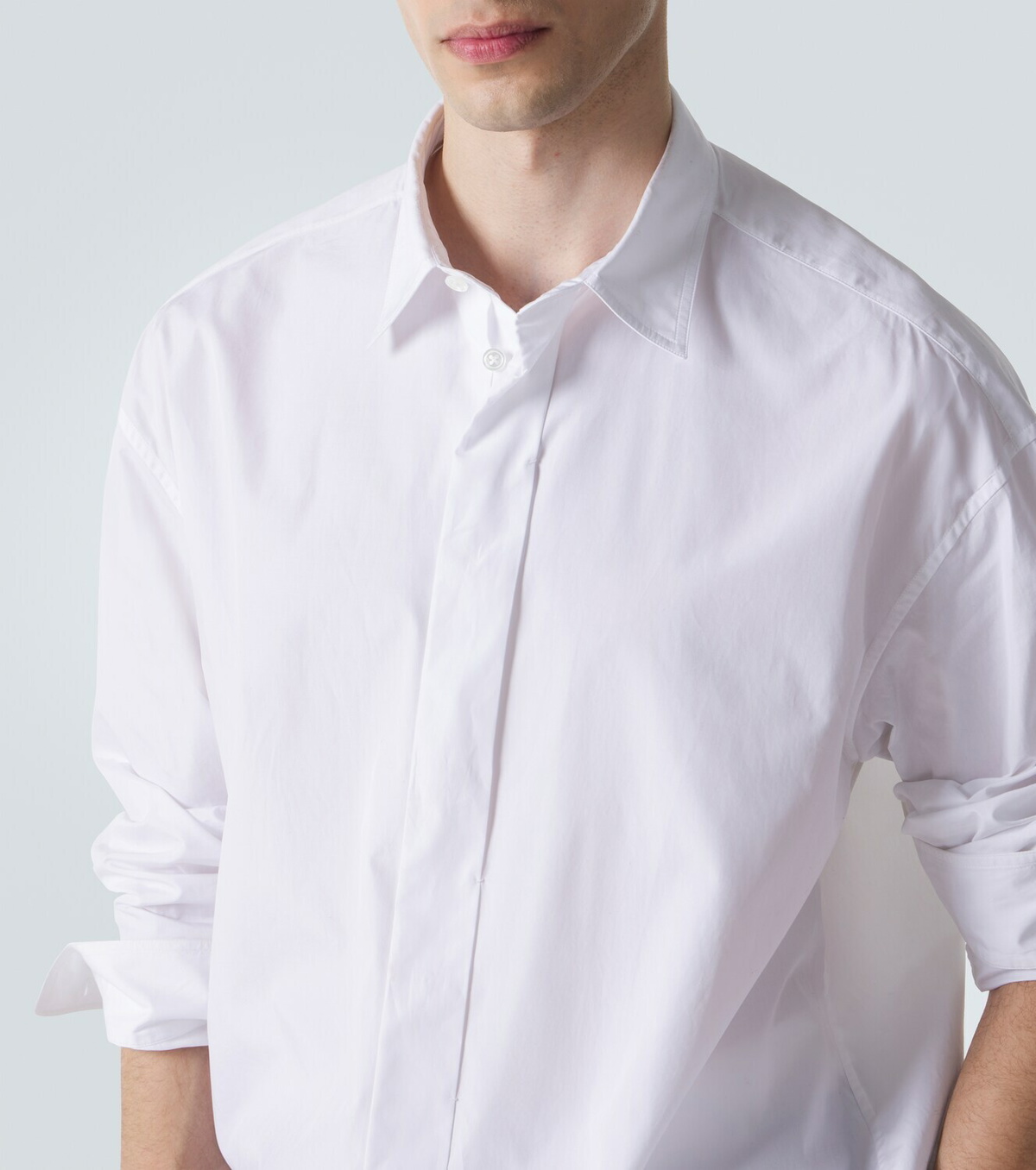 The Row Nilo cotton shirt