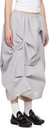 ADER error Gray Product. 73 Midi Skirt