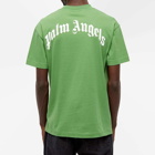 Palm Angels Men's Kill The Bear T-Shirt in Green/Brown