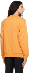 Burberry Orange Oak Leaf Sweatshirt