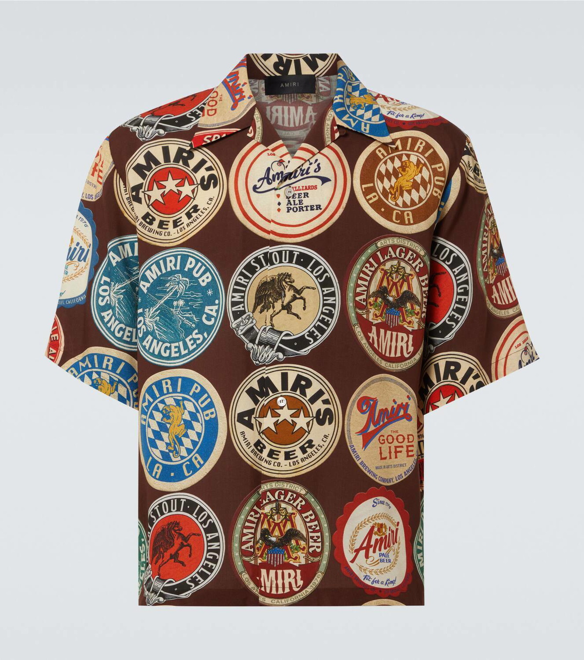 Amiri Coasters bowling shirt