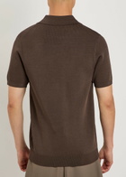 Raith Privida Knit Polo Shirt Brown