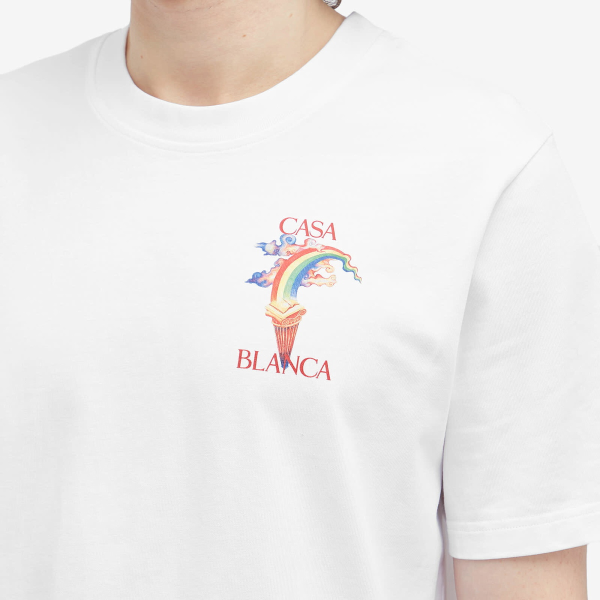 Casablanca Men's T-Shirt in Nature Teacher Casablanca