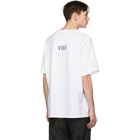 Vier SSENSE Exclusive White Facetasm Edition Box Logo T-Shirt