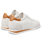 Brunello Cucinelli - Leather and Suede Sneakers - Men - White