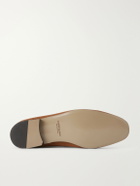 Manolo Blahnik - Truro Suede Loafers - Brown