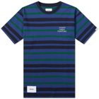 WTAPS Men's Jam 01 Stripe T-Shirt in Blue