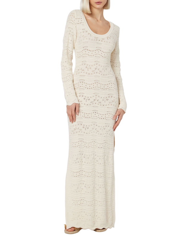 Photo: MC2 Saint Barth Woman Cotton Knit Midi Dress