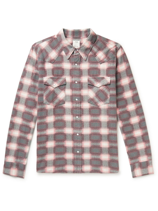 Photo: Visvim - Checked Cotton-Flannel Shirt - Multi
