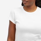 ST. Agni Women's Organic Cotton Baby T-Shirt in White