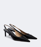 Tom Ford Satin slingback pumps