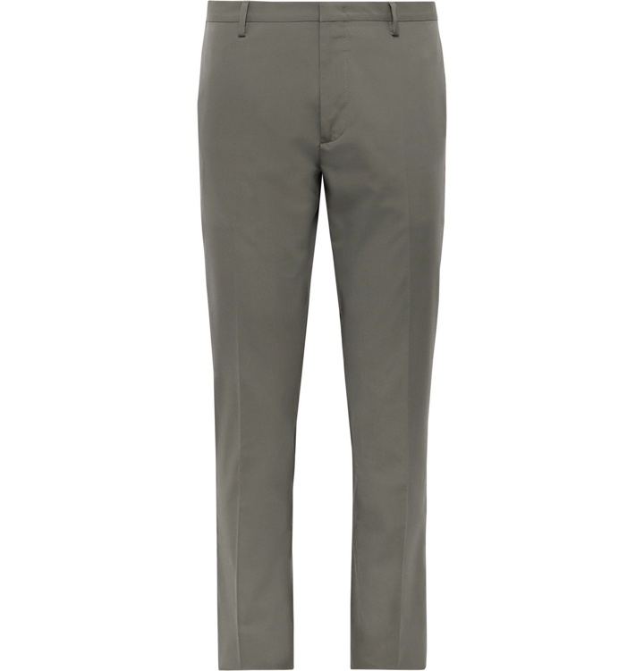 Photo: Paul Smith - Soho Slim-Fit Cotton Suit Trousers - Green