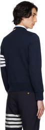 Thom Browne Navy 4-Bar Sweatshirt